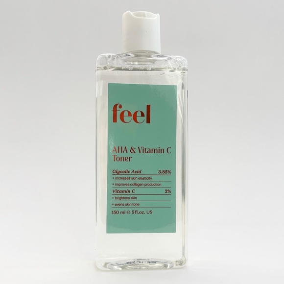 NWT FEEL BRAND AHA & Vitamin C Toner - 5 oz - Retails $43 - Picture 8 of 12